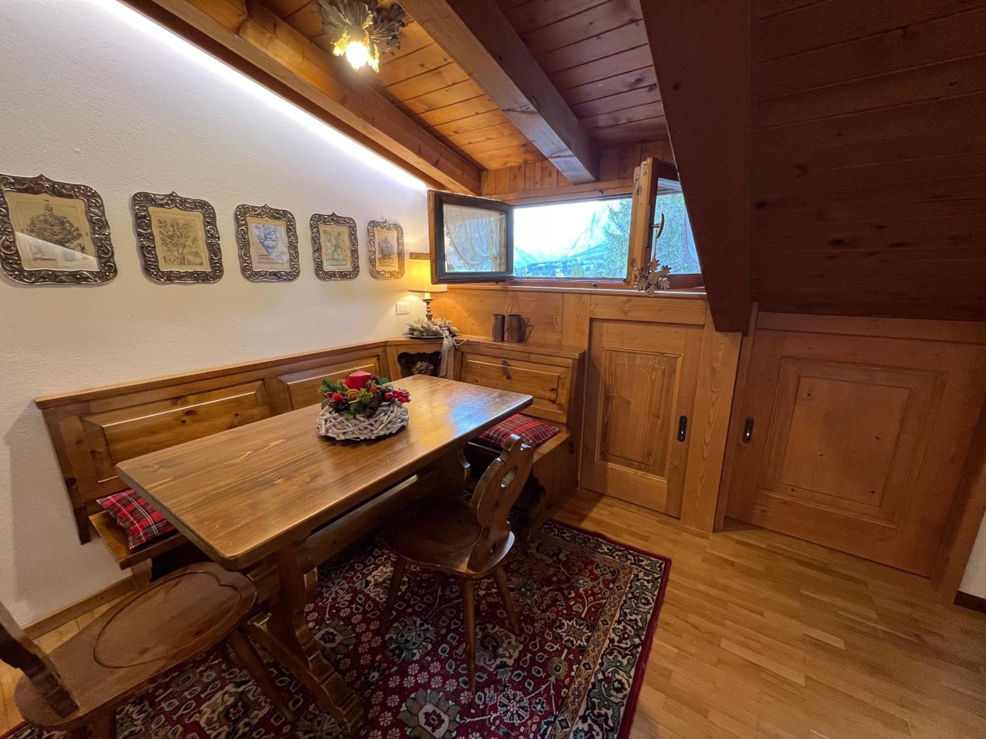Апартаменты Mansarda A Cortina Кортина-д'Ампеццо Экстерьер фото